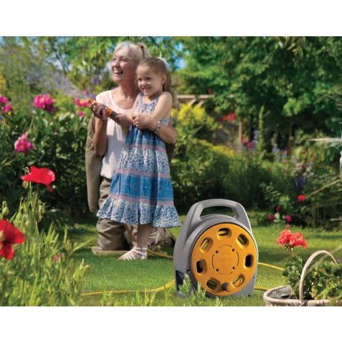 Dévidoir Caréné Hozelock + Tuyau 20 M - 2382R0777 2 Dévidoir Caréné Hozelock + Tuyau 20 M - 2382R0777 – Image 2