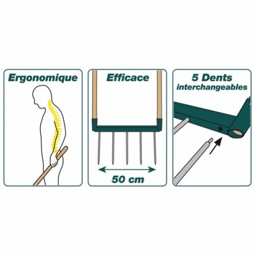 Griffe Leborgne BIOGRIF NaturRovert 50 Cm - 320301 4 Griffe Leborgne BIOGRIF NaturRovert 50 Cm - 320301 – Image 4