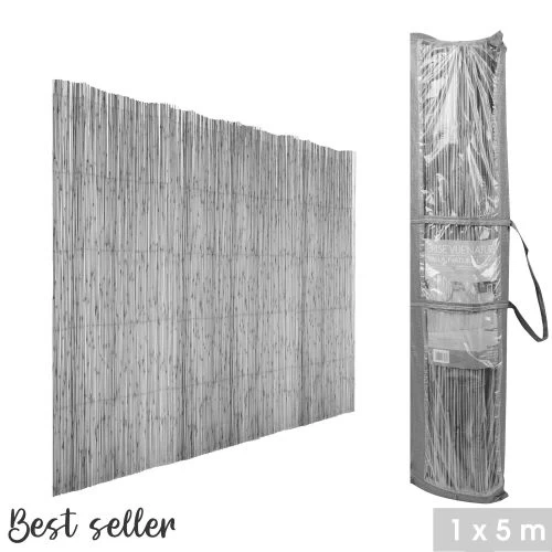 Brise Vue En Bambou Naturel 1 X 5 M 1 Brise Vue En Bambou Naturel 1 X 5 M