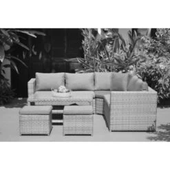 Salon De Jardin 6 Pièces FERATA Alu 8 Salon De Jardin 6 Pièces FERATA Alu -Pro Jardin Soldes AFD 155472