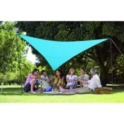 Pack Voile D'ombrage Triangulaire Camping Serenity Jardiline