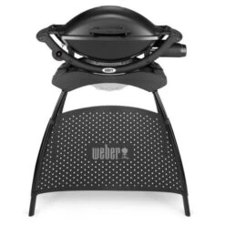 Barbecue à Gaz Q 2000 Noir Weber Avec Stand - 53010353 -Pro Jardin Soldes AFD 186095