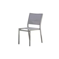 Chaise De Jardin Empilable STOCKHOLM DCB Garden Gris Anthracite - STOCKHOLM-CH