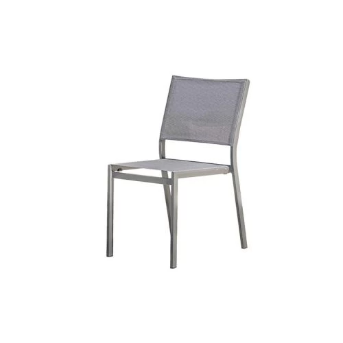 Chaise De Jardin Empilable STOCKHOLM DCB Garden Gris Anthracite - STOCKHOLM-CH 1 Chaise De Jardin Empilable STOCKHOLM DCB Garden Gris Anthracite - STOCKHOLM-CH