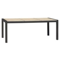 Table De Jardin VENISE DCB Garden 195X90 Gris Anthracite - VENISE-TB200